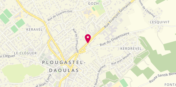 Plan de LE HIR Nicolas, 24 Rue Francois Guivarch, 29470 Plougastel-Daoulas