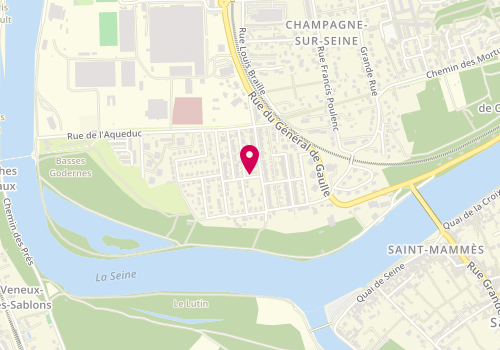 Plan de DANCU Angèla, 5 Place Rouget de Lisle, 77430 Champagne-sur-Seine