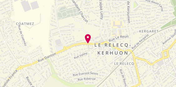 Plan de ARNOULD Antoine, 8 Rue Danton, 29480 Le Relecq-Kerhuon