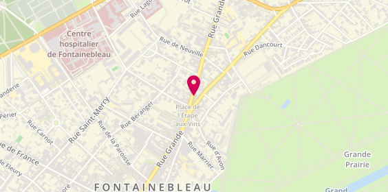 Plan de BOUDEVILLE Marion, 160 Rue Grande, 77300 Fontainebleau
