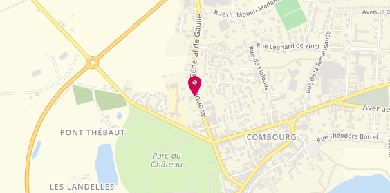 Plan de BERTHELOT LEBRUN Edouard, 9 Avenue du Général de Gaulle, 35270 Combourg