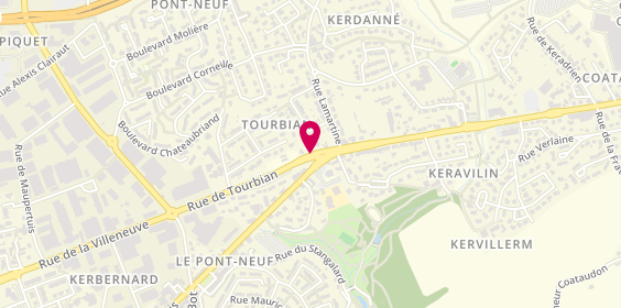 Plan de KERLEROUX Maël, 10 Rue de Tourbian, 29490 Guipavas