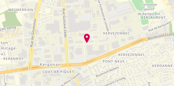Plan de CAMPION Sonia, 8 Ter Rue de Kervezennec, 29200 Brest