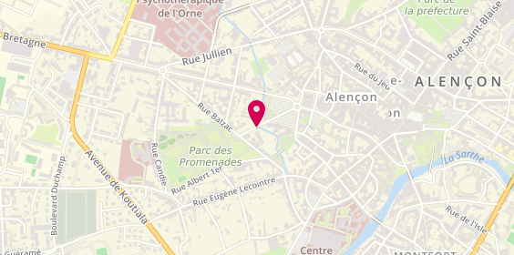 Plan de ESNAULT Katia, 5 Rue Alexandre Ier, 61000 Alençon