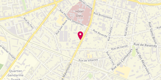 Plan de JEGOU Françoise, 60 Avenue du Marechal Maunoury, 28000 Chartres
