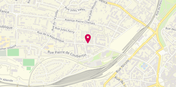 Plan de PARIS Romain, 43 Rue de la Republique, 28300 Mainvilliers