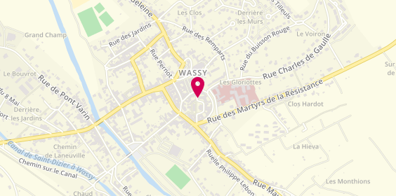 Plan de ROY Manon, 8 Rue Marie Stuart, 52130 Wassy