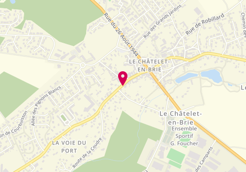 Plan de FRANZ Liliane, 27 Rue Rambouillot, 77820 Le Châtelet-en-Brie