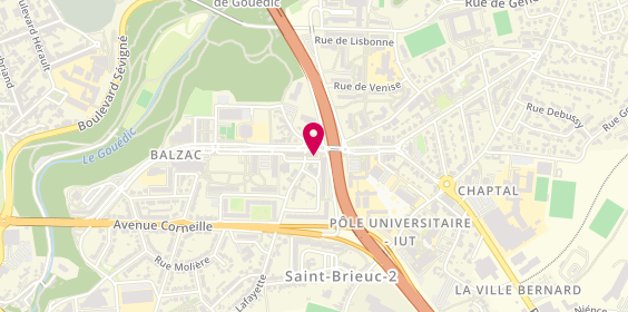 Plan de LE CAROFF Gaidig, 122 A Rue la Fayette, 22000 Saint-Brieuc