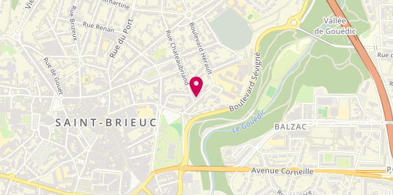 Plan de THOMAS Rozenn, 7 Bis Boulevard de la Commune, 22000 Saint-Brieuc