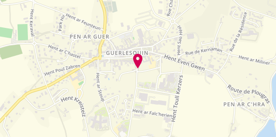 Plan de GRILLE Régis, Rue Morice du parc, 29650 Guerlesquin