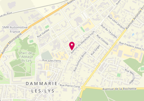 Plan de HERBSTER Léa, 430 Avenue du Marechal Foch, 77190 Dammarie-lès-Lys