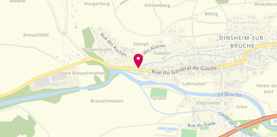 Plan de BAECHTEL Aurélie, 172 Rue du General de Gaulle, 67190 Dinsheim-sur-Bruche