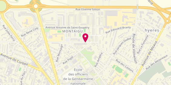 Plan de SORIA-FARCY Odile, 24 Rue du Colonel Picot, 77000 Melun
