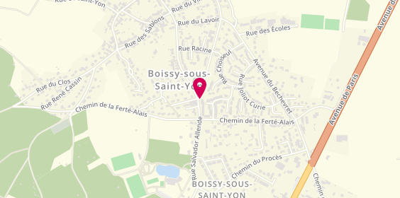 Plan de LANG Matthias, 31 Rue du Pont Cage, 91790 Boissy-sous-Saint-Yon