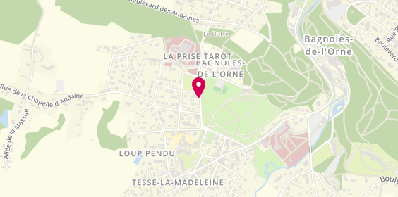 Plan de LEROY Margaux, 17 Bis Avenue du Docteur Aimez, 61140 Bagnoles-de-l'Orne-Normandie