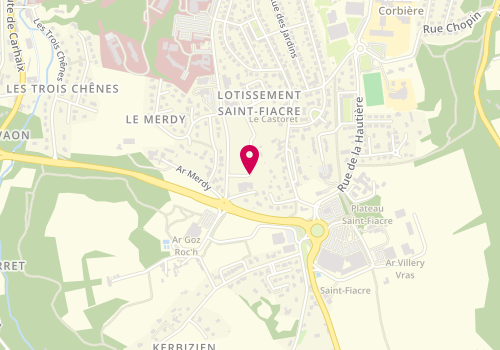 Plan de PERON Céline, 3 Rue Louis Bodelio, 29600 Plourin-lès-Morlaix