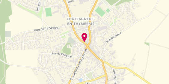 Plan de DALL'O Nathalie, 8 Rue Hubert Latham, 28170 Châteauneuf-en-Thymerais