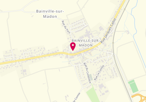 Plan de LEYES Laurie, Rue Jacques Callot, 54550 Bainville-sur-Madon