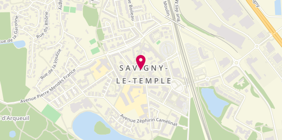 Plan de GOUDIABY Sarata, 44 Place François Mitterand, 77176 Savigny-le-Temple