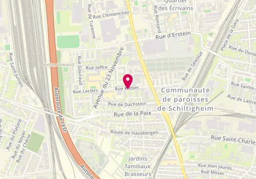 Plan de SCHOTT Bastien, 19 Bis Rue Kleber, 67300 Schiltigheim