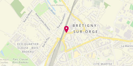 Plan de CHENE Bertrand, 6 Rue du General Leclerc, 91220 Brétigny-sur-Orge