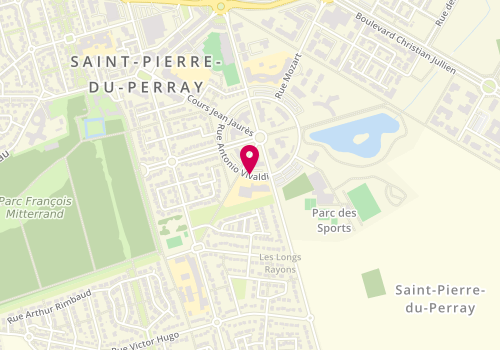 Plan de WILLIOT Camille, 14 Rue Antonio Vivaldi, 91280 Saint-Pierre-du-Perray
