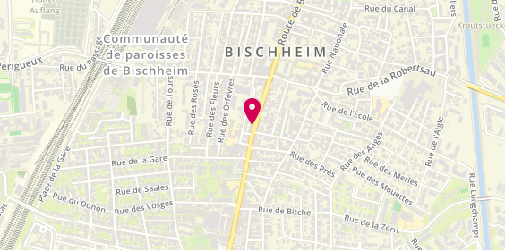 Plan de RACLOT Philippe, 13 Route de Bischwiller, 67800 Bischheim