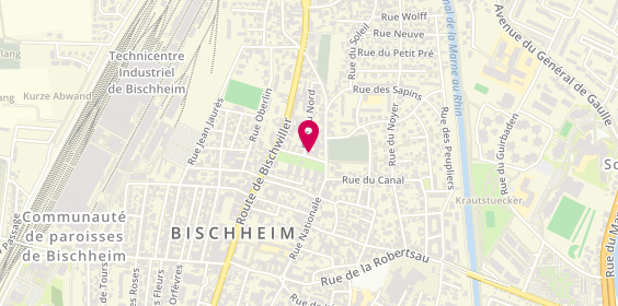 Plan de FRANCESCATO Mathieu, 6 Rue du Souvenir, 67800 Bischheim