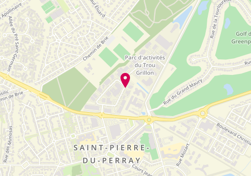 Plan de HERVEAUX Cécile, 43 Rue du Trou Grillon, 91280 Saint-Pierre-du-Perray