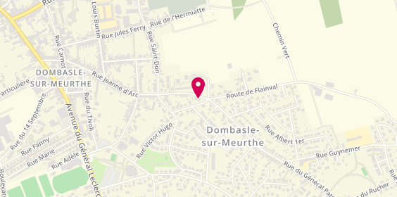 Plan de MONIN Patrice, 92 Rue Jeanne d'Arc, 54110 Dombasle-sur-Meurthe
