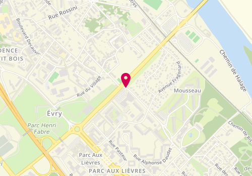 Plan de DUBUISSON SCHNEIDER AURÉLIE, 2 Avenue de Mousseau, 91035 Évry-Courcouronnes