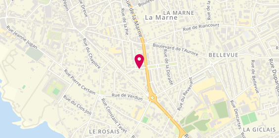 Plan de PESRARD LE MOAN Loïck, 10 Rue Rene Martineau, 35400 Saint-Malo