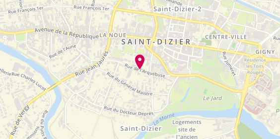 Plan de TOPSA Ionut-Paul, 8 Rue de l'Arquebuse, 52100 Saint-Dizier