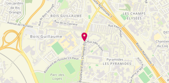 Plan de LERAY Johann, 168 Boulevard des Champs Elysées, 91000 Évry-Courcouronnes