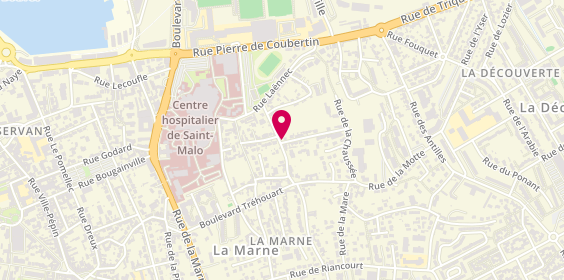 Plan de FOUCRAUT Pauline, 6 Rue de la Grande Anguille, 35400 Saint-Malo