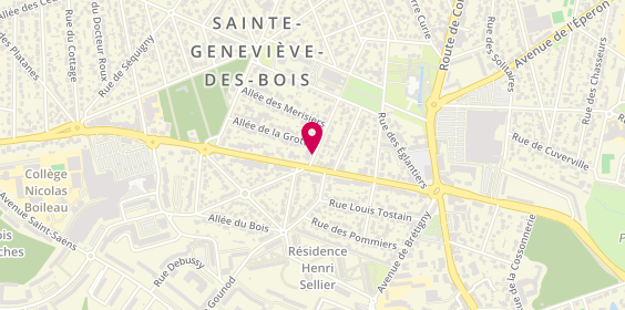 Plan de WARTELLE Elodie, 3 Allée de la Fontaine, 91700 Sainte-Geneviève-des-Bois