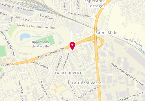 Plan de VEILLON Morgane, 2 Rue du Bois Herveau, 35400 Saint-Malo