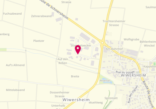 Plan de ULMER Myriam, 25 A Allee de l'Economie, 67370 Wiwersheim