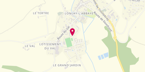 Plan de DUPONT Philippe, 4 Bis Route du Stade, 61700 Lonlay-l'Abbaye