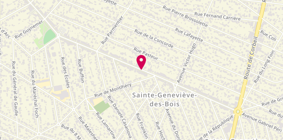 Plan de REGNIER Philippe, 132 Avenue Gabriel Péri, 91700 Sainte-Geneviève-des-Bois
