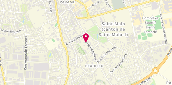 Plan de SOUN Christian, 14 Rue de Beaulieu, 35400 Saint-Malo