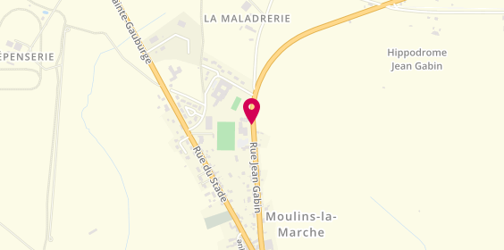 Plan de GOHIER Jérôme, 31 Rue Jean Gabin, 61380 Moulins-la-Marche