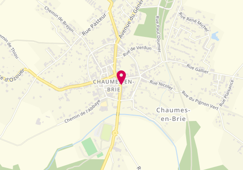 Plan de DUFOUR Philippe, 28 Rue Foix, 77390 Chaumes-en-Brie