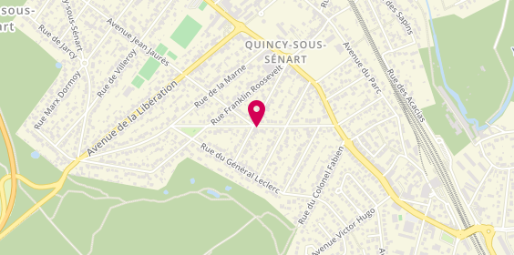 Plan de AMENT Maxime, 23 Avenue Henri Chasles, 91480 Quincy-sous-Sénart