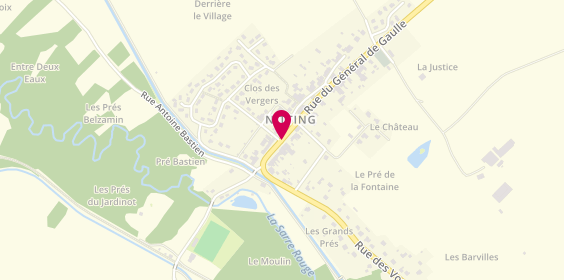 Plan de CLAUSS Laetitia, 23 Bis Rue du General de Gaulle, 57790 Nitting
