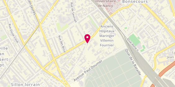 Plan de VUILLEMOT Marc, 38 Rue Sainte Colette, 54500 Vandœuvre-lès-Nancy
