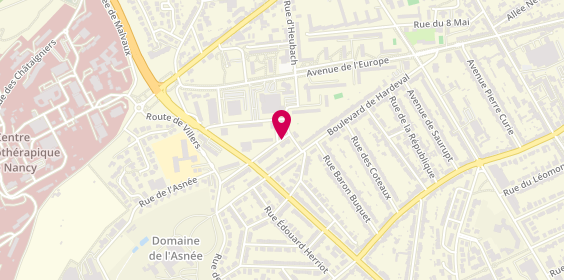 Plan de JAUZEIN Delphine, 3 Rue du Luxembourg, 54520 Laxou