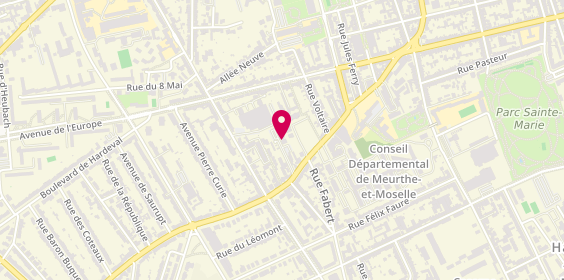 Plan de DE NONANCOURT Arnauld, 61 Bis Avenue de la Liberation, 54520 Laxou
