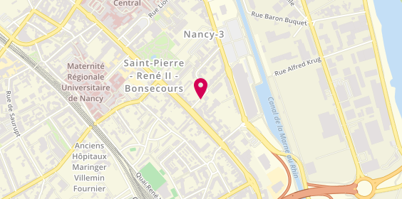 Plan de MARCHAND Benoît, 2 Rue de Vic, 54000 Nancy